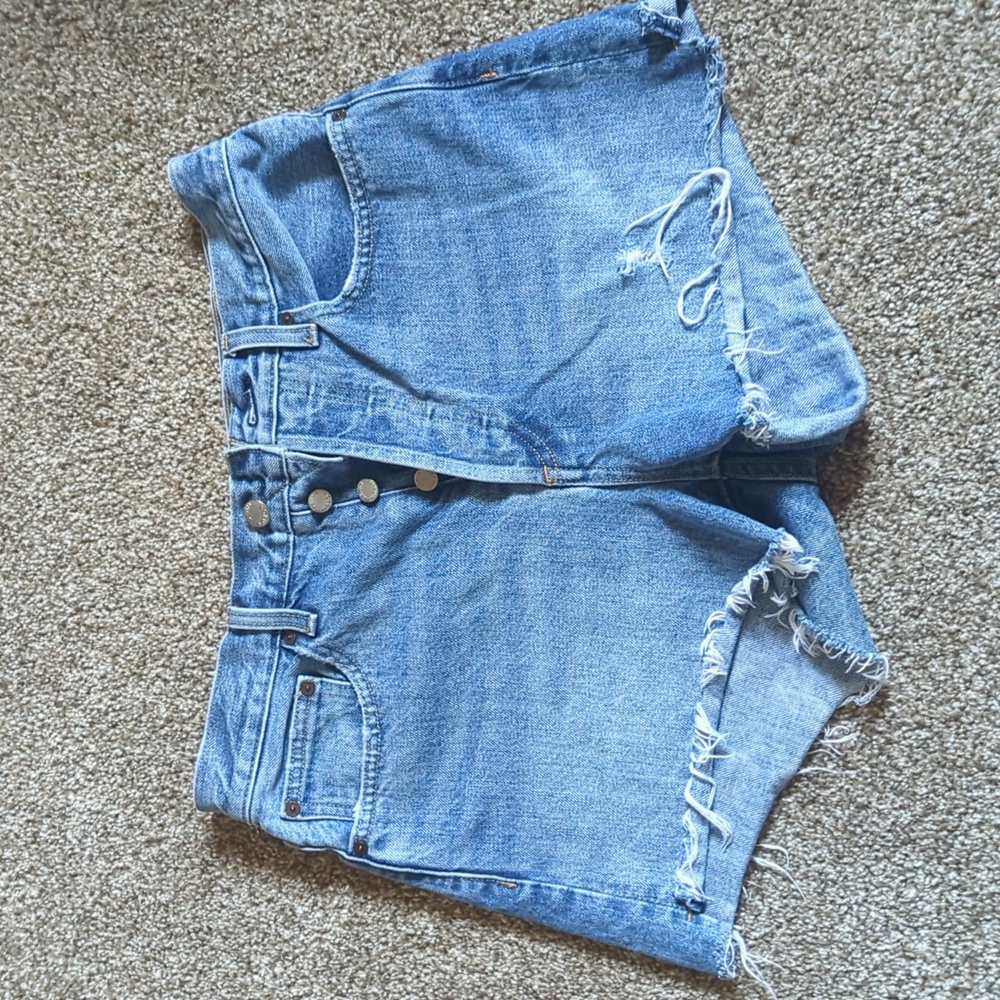 Aritizia Denim Forum Shorts